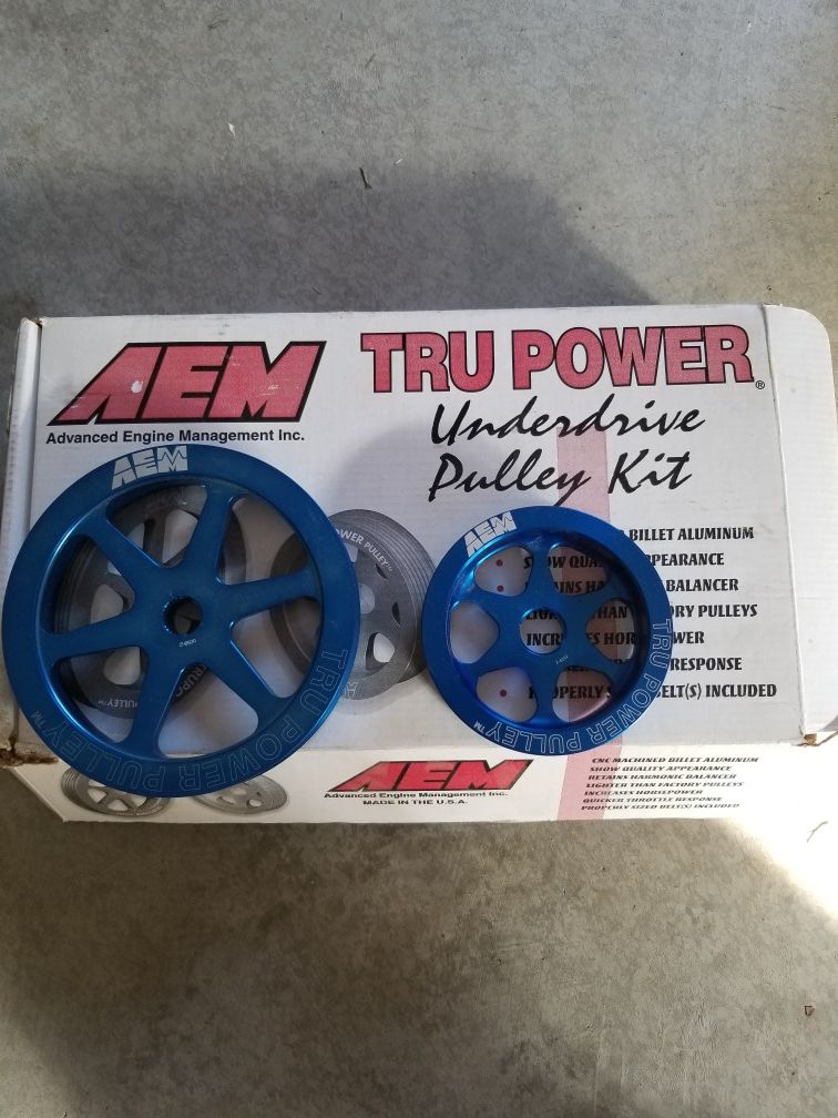 AEM TRU POWER PULLEY KIT HONDA/ACURA