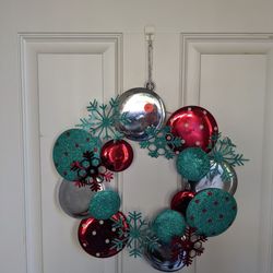 New Christmas Wreath Or Ribbon Tree Candle Holder