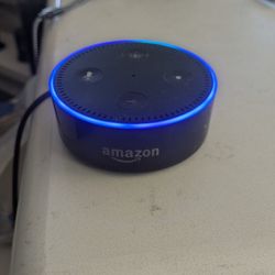 Amazon Echo Dot (2nd Gen) – Compact Smart Speaker (Model RS03QR