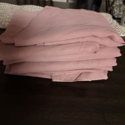 Dusty Rose Table Runners Set Of 8 