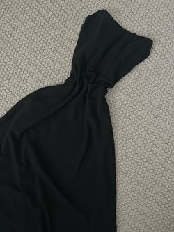 Fashion Nova Black Bandeau Dress