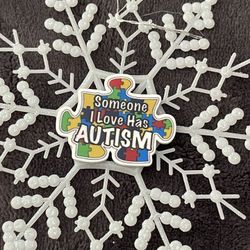 Autism Awareness Ornament 