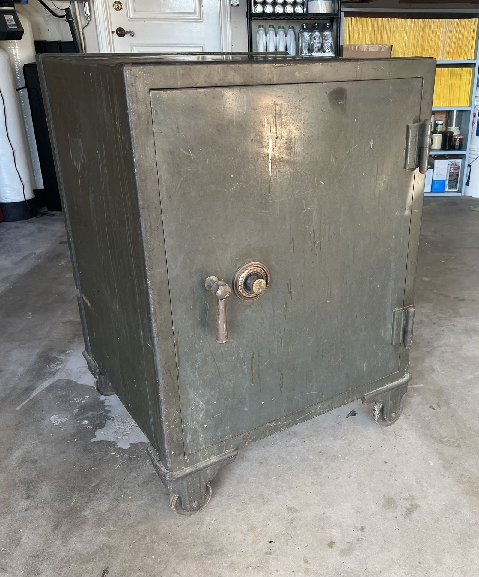 Antique Floor Safe