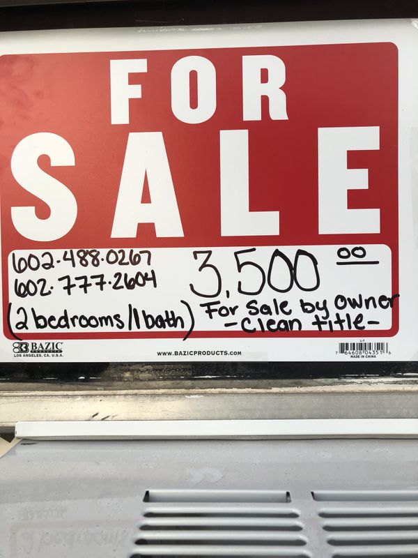 Trailer home for sale by owner for Sale in Phoenix, AZ ...