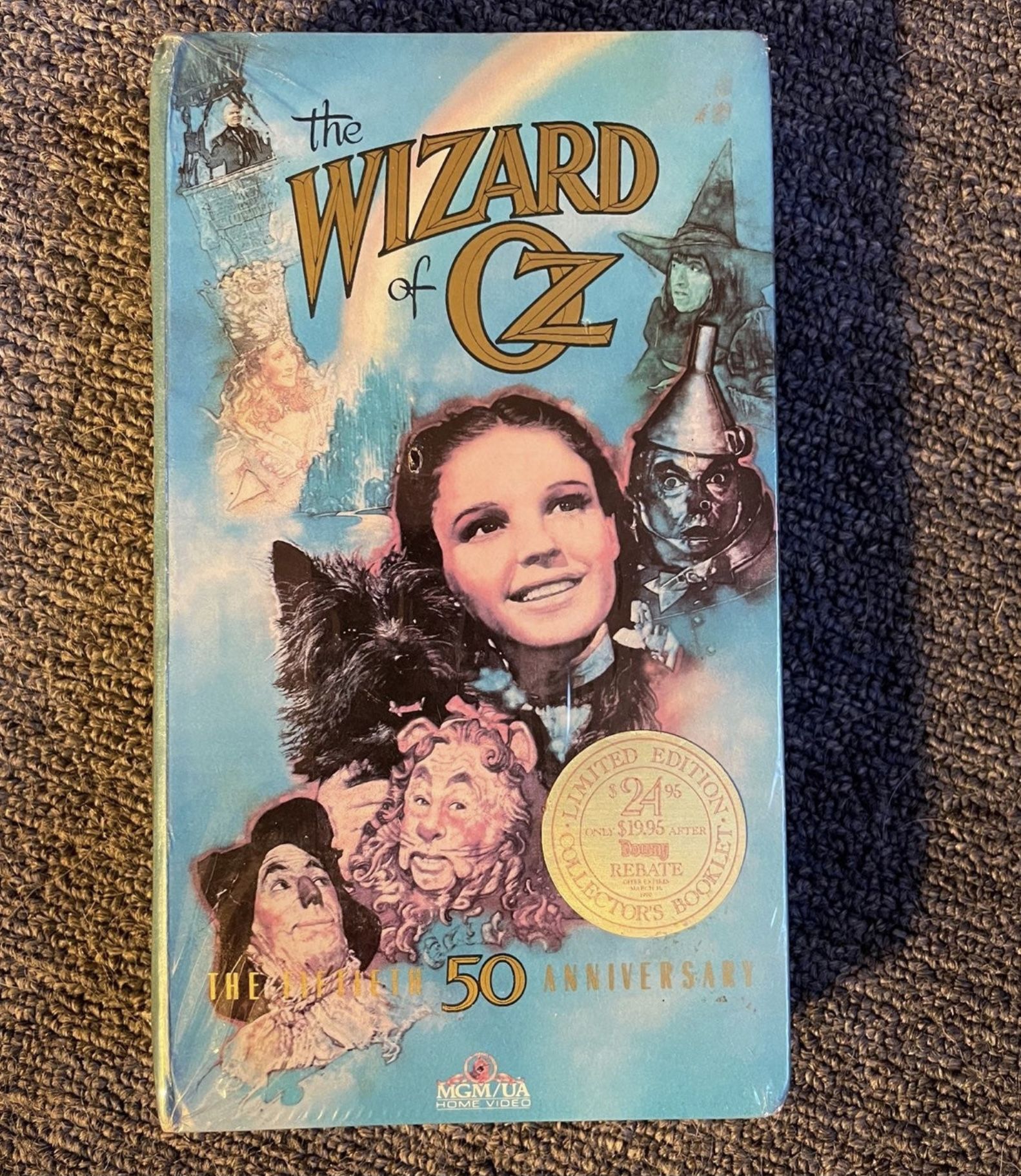 The Wizard of OZ (50th Anniversary Edition) still in package! VHS