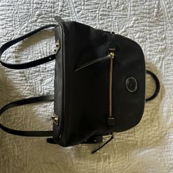Black Nylon Dooney And Bourke Back pack 
