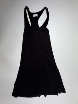 Lou & Grey Black Racerback Tank Dress Size Small