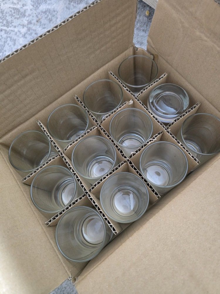 Box Of Glasses (12 Unused)