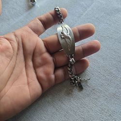 Silver bracelet 9.50 