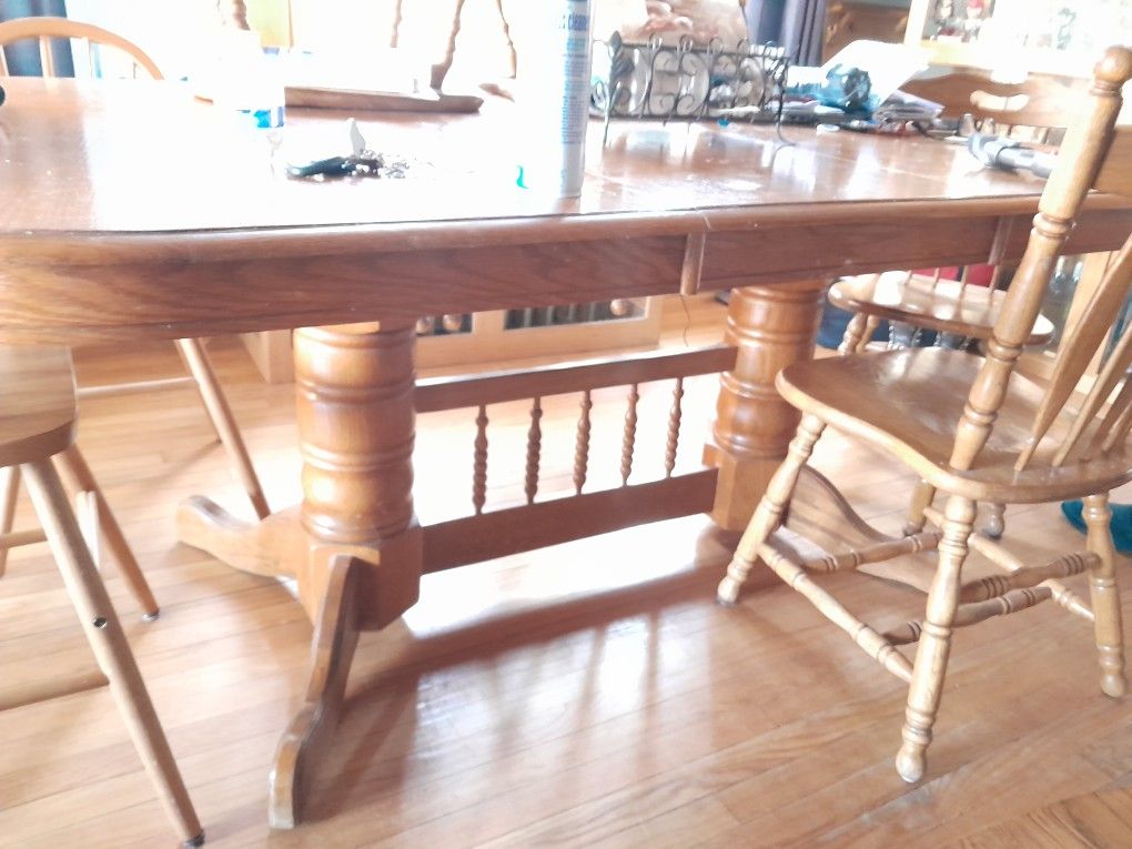 Solid Oak Table