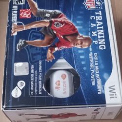 nfl training camp nintendo wii brand new