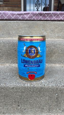 Lowenbrau Octoberfestbier malt liquor 1 gallon can never opened