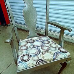 UPDATED WOOD ARMCHAIR 