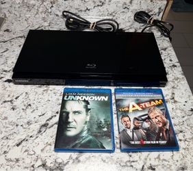 Samsung BD-D5700 Hi-Fi Blu-Ray DVD Player  Tested & Working  NO REMOTE