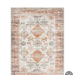 8/10 Machine Washable Soft Rug 