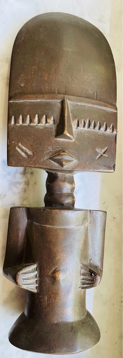 Akuba Asante-fertility doll-created by Fante tribe in Ghana-for safe delivery& healthy baby