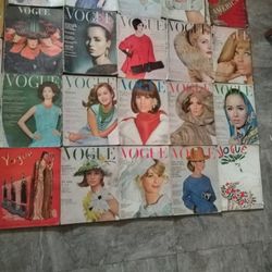 Old Vogue Magazines 
