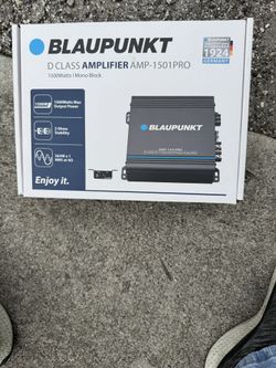 BLAUPUNKT 1500 WATT CLASS D
