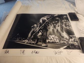 Def Leppard Limited Edition Print 3 Of 10 , Manchester UK 2018