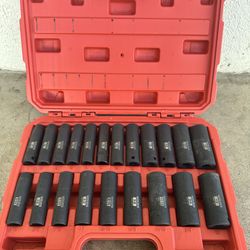 3/8" Drive Deep Impact Socket Set