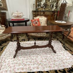 Beautiful Late 19th. Century Victorian Antique Mahogany Console Table🌷