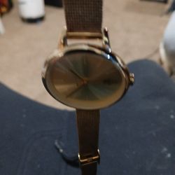 LaCoste Female Gold Plated Watch