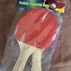 Table Tennis Paddle Set