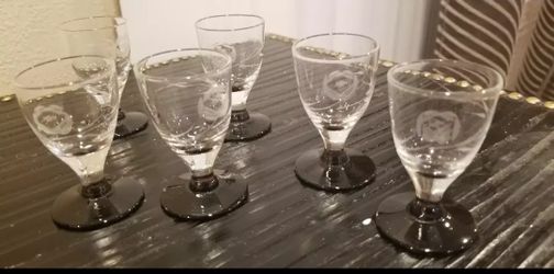 Set of shot glasses