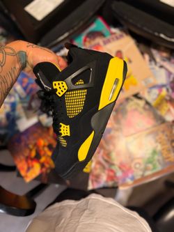 Nike Air Jordan Retro 4 Thunder Men's Shoes