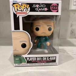 netflix squid game player 001 oh il-nam funko pop #1223