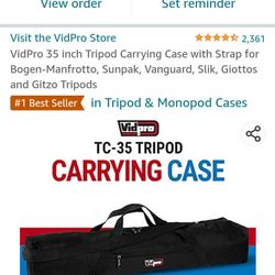 Tri Pod Carrying Case 