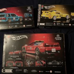 Mattel Hot Wheels Brick Shop NSX Civic S2000