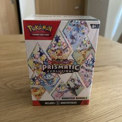 Pokemon Cards Scarlet & Violet Prismatic Evolutions Booster Bundle Sealed NIB