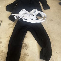 Jujitsu Robe Kids Size Medium