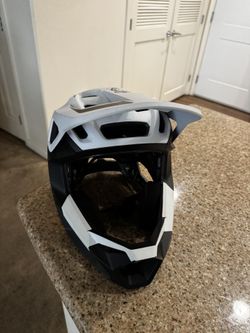 Mountain Bike Helmet Fox Pro Frame Size Large
