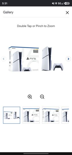 Sony PlayStation 5 Slim Console with Controller