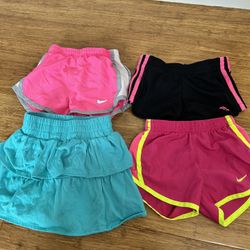 7 Pair Toddler Girl Shorts And Skirt 
