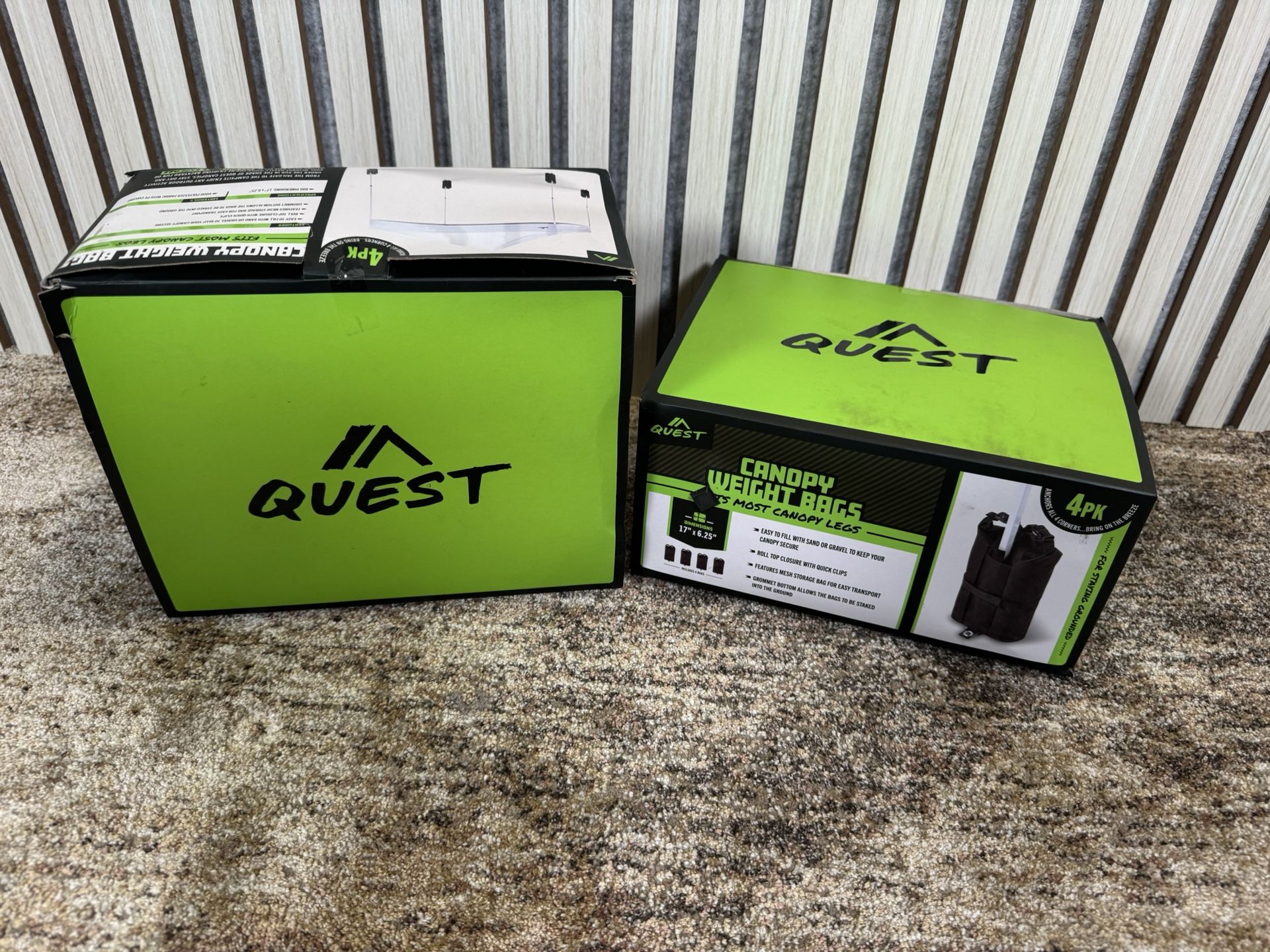 Canopy Anchor Weight Bags x2