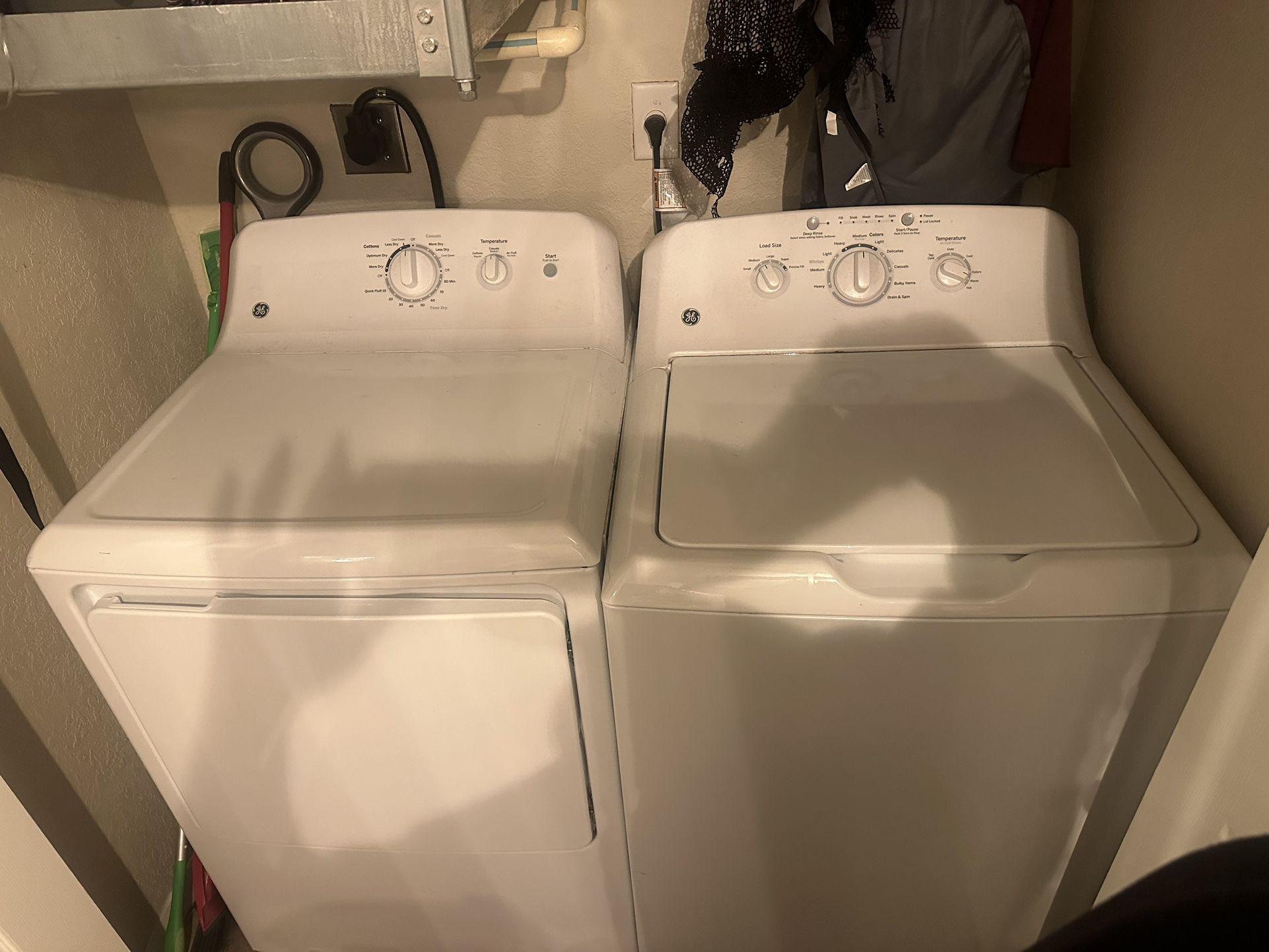 GE Washer & Dryer Set