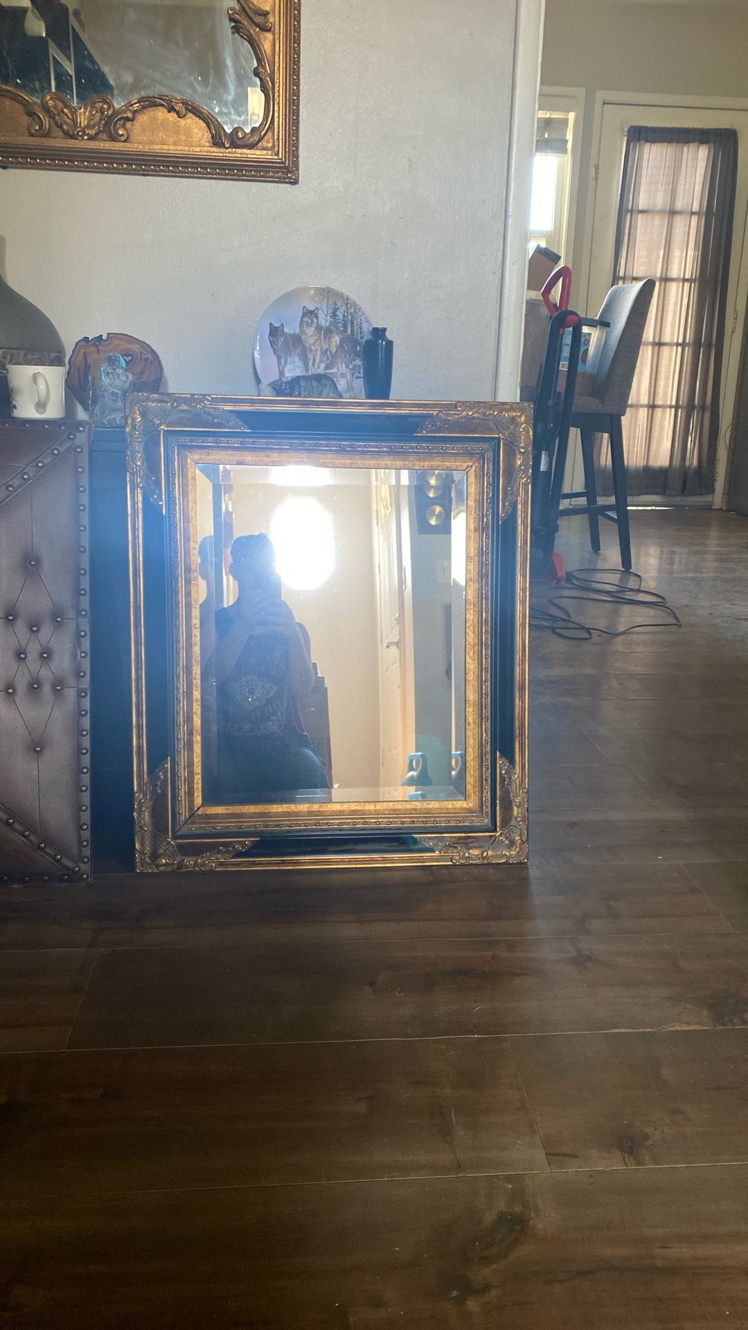 Antique mirror