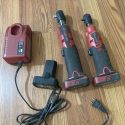 Snap On 1/4 And 3/8 Ratchets Cordless 