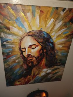 Jesus 5-D Art Work