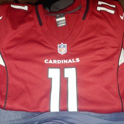 Authentic NFL Cardinals Jersey (Size med)