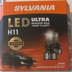 Sylvania Led Ultra H 11 Headlight Bulbs