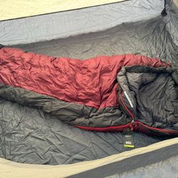 REI Co-op Igneo 17 Sleeping Bag Long Left 17-27 Degrees 
