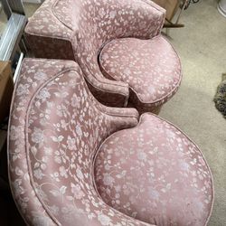 Two chairs/loveseat