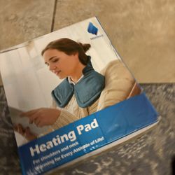 It’s a heating pad for shoulders and neck warming to relax it. Also massages.