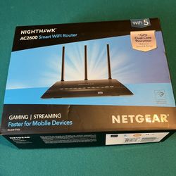 Nighthawk AC2600 Smart WiFi Router 