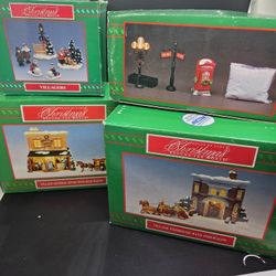 House Of Lloyd Christmas Around The World Firehouse General Store Villagers & Accessories