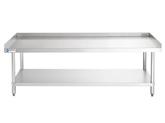NSF🧊 ChefAsst 30" x 72" Stainless Steel Equipment Stand (with Undershelf) NEW